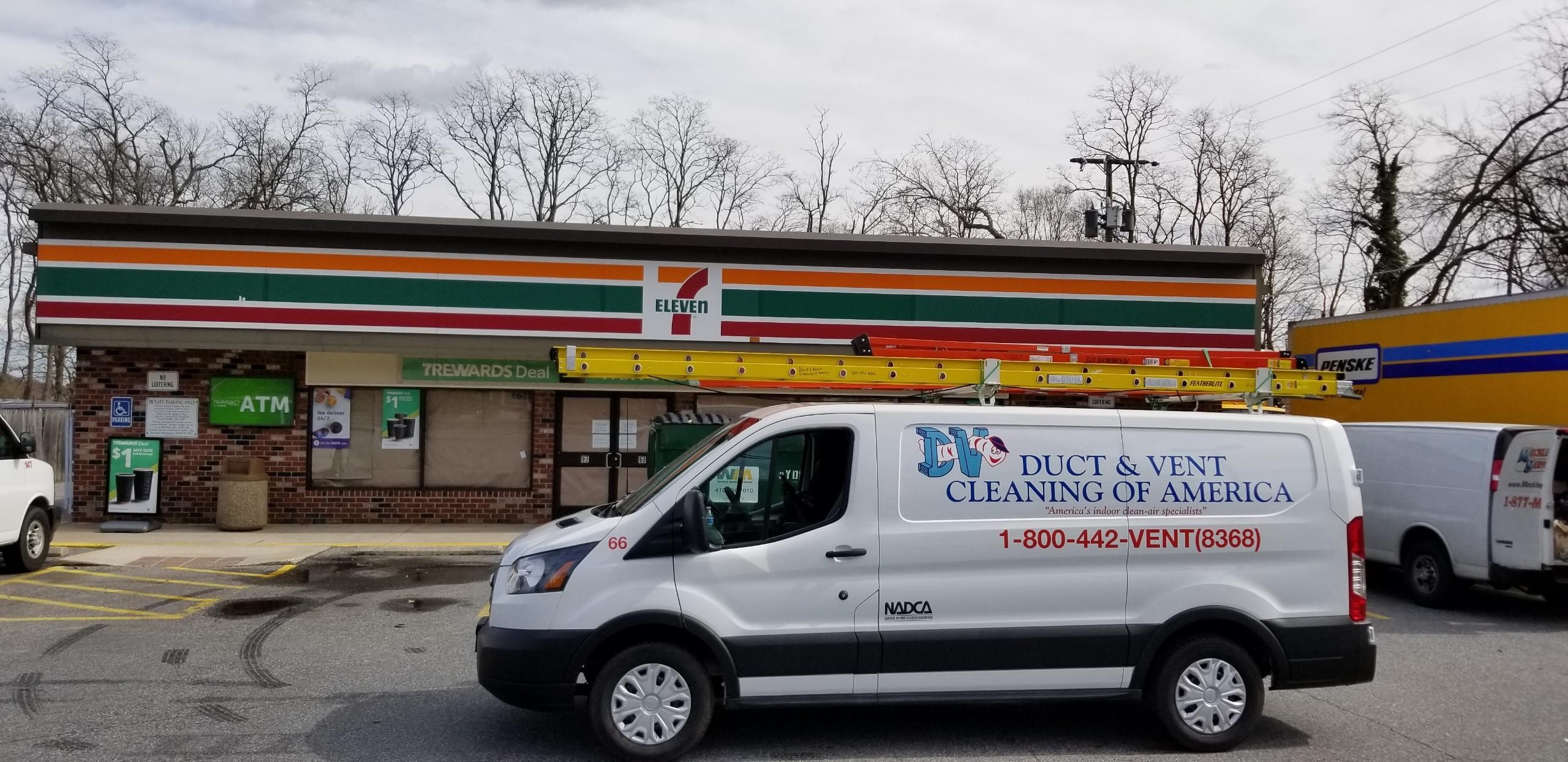 7Eleven Convenience Store Duct Cleaning Towson, MD