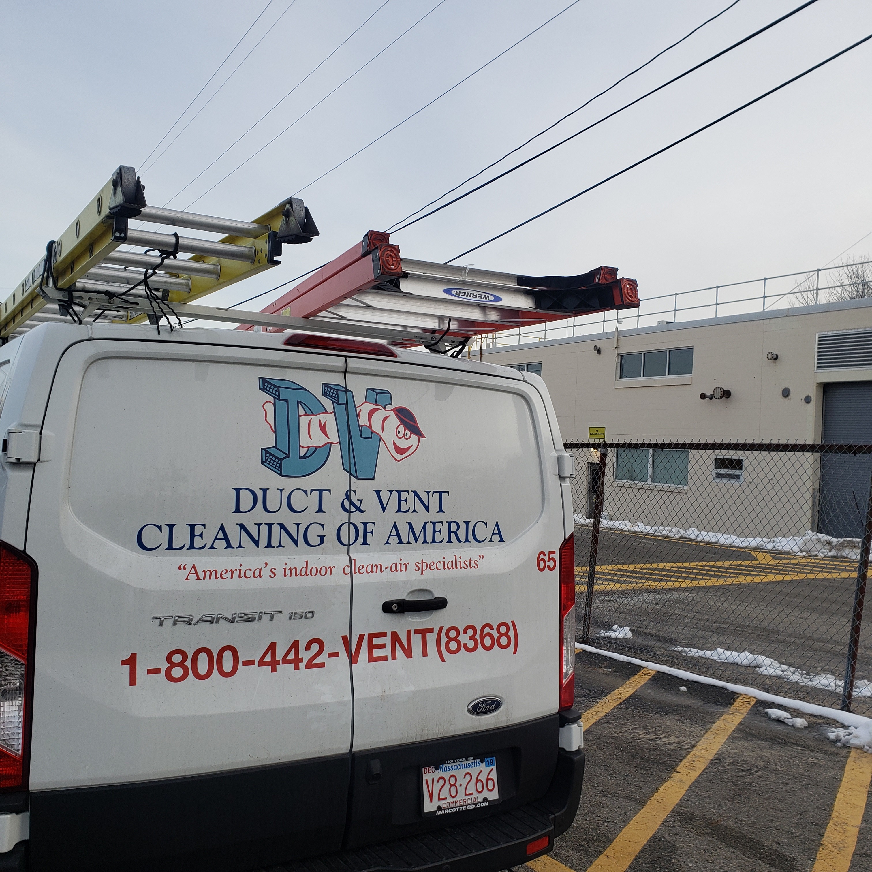 Ashland Specialty Chemicals Industrial Building Duct Cleaning East Freetown, MA