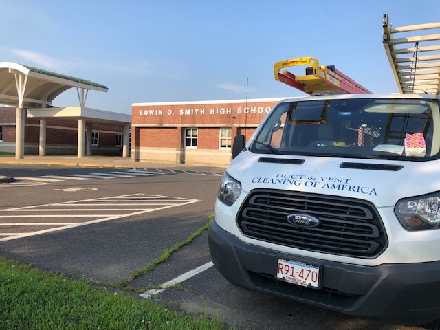 Edwin O. Smith High School - Duct Cleaning - Storrs CT image1.jpg